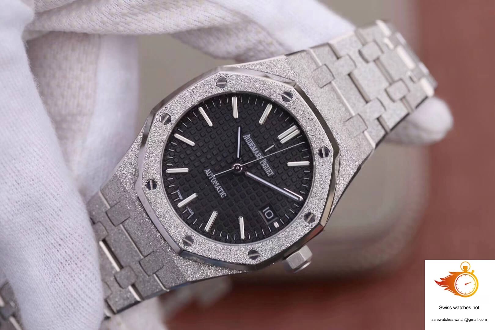Audemars Piguet Royal Oak 15454BC.GG.1259BC.01 JH Factory Black Dial 3 Audemars Piguet Royal Oak 15454BC.GG.1259BC.01 JH Factory Black Dial 3