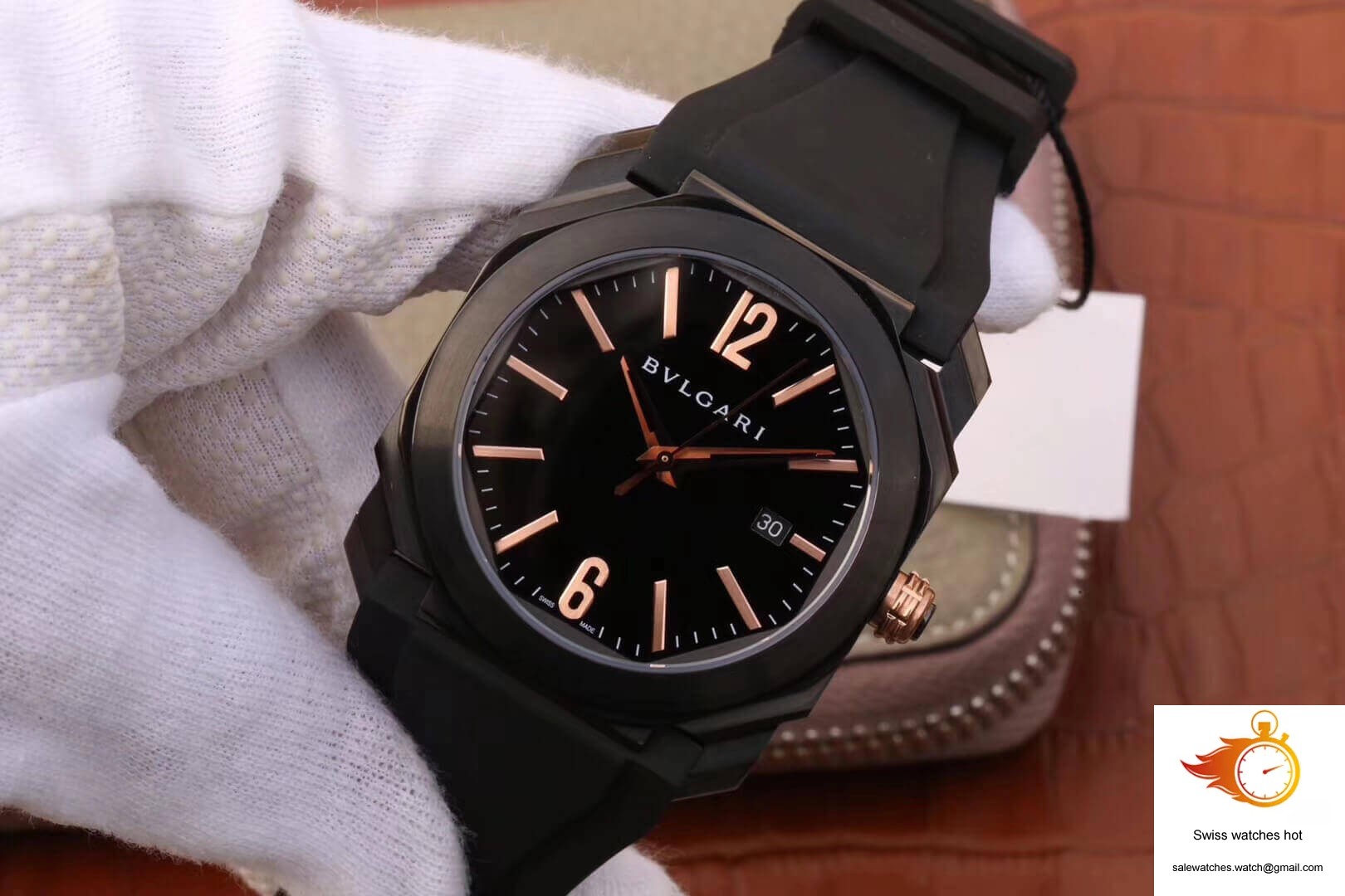 Bvlgari Octo 102581 BGO41BBSVD Black Dial 3 Bvlgari Octo 102581 BGO41BBSVD Black Dial 3