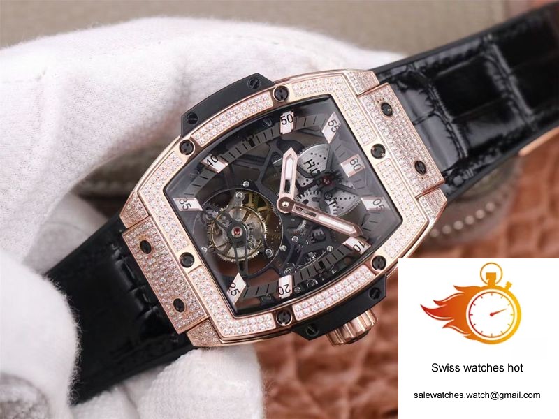 Hublot Masterpiece Tourbillon 906.OX.0123.VR.AES13 JB Factory Rose Gold Diamond 3 Hublot Masterpiece Tourbillon 906.OX.0123.VR.AES13 JB Factory Rose Gold Diamond 3