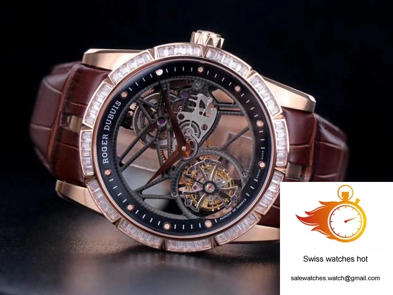 Roger Dubuis Excalibur RDDBEX0404 JB Factory V3 Rose Gold Tourbillon 3 Roger Dubuis Excalibur RDDBEX0404 JB Factory V3 Rose Gold Tourbillon 3