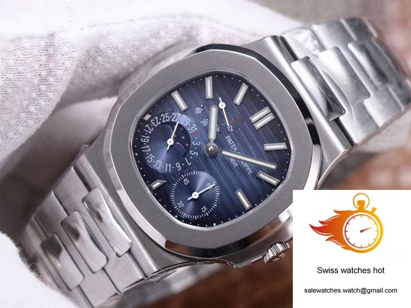 Patek Philippe Nautilus 5712/1A-001 PF Factory Blue Dial Steel Strap 3 Patek Philippe Nautilus 5712/1A-001 PF Factory Blue Dial Steel Strap 3