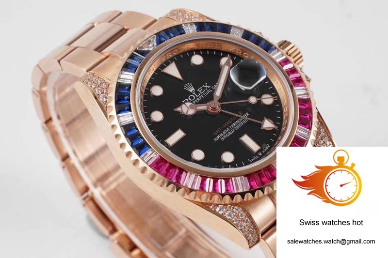 Rolex GMT Master II 116759 SAru ROF Factory Rose Gold 3 Rolex GMT Master II 116759 SAru ROF Factory Rose Gold 3