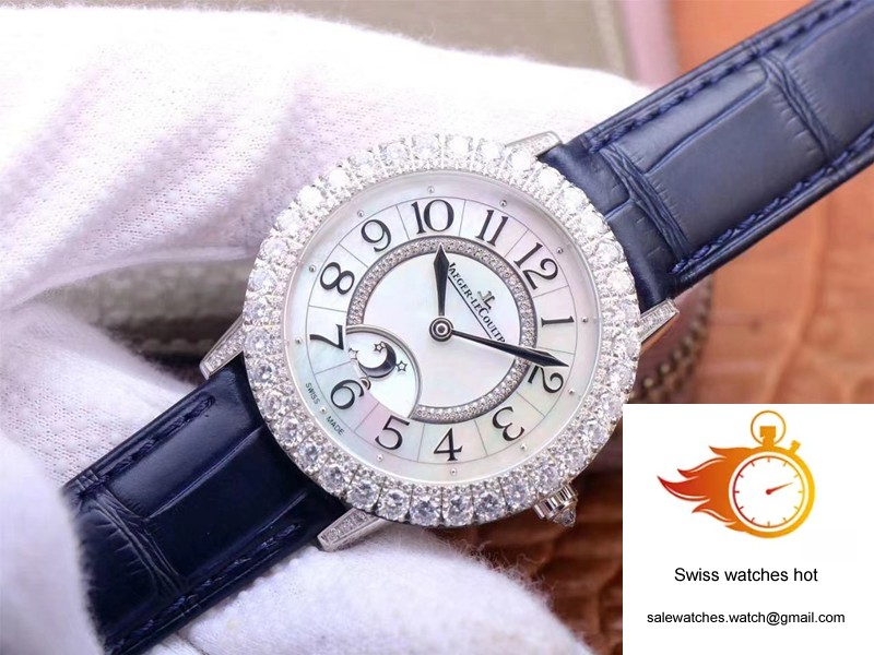 Jaeger LeCoultre Rendez Vous Q3523570 ZF Factory Silver Diamond 3 Jaeger LeCoultre Rendez Vous Q3523570 ZF Factory Silver Diamond 3