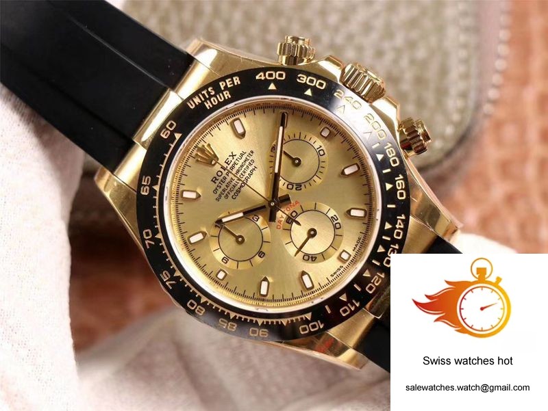 Rolex Daytona M116518LN-0042 Noob Factory Champagne Dial 4130 Movement 3 Rolex Daytona M116518LN-0042 Noob Factory Champagne Dial 4130 Movement 3
