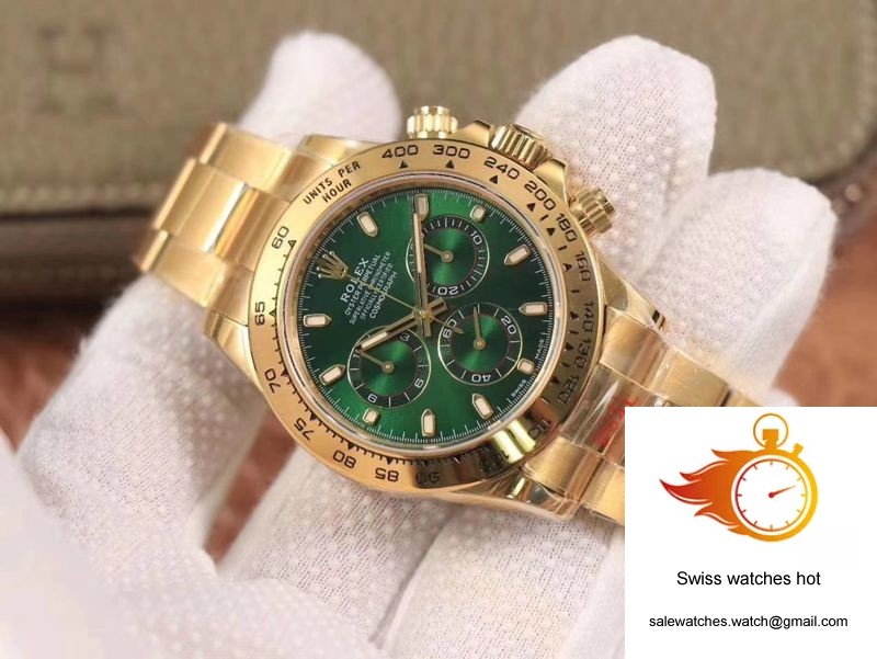 Rolex Daytona M116508-0013 Noob Factory Green Dial 4130 Movement 3 Rolex Daytona M116508-0013 Noob Factory Green Dial 4130 Movement 3