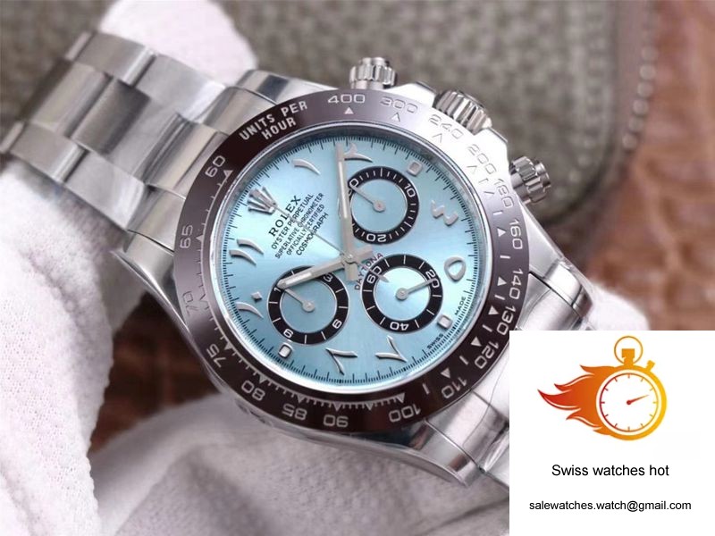 Rolex Daytona M116506-0004 Noob Factory Blue Dial 4130 Movement 3 Rolex Daytona M116506-0004 Noob Factory Blue Dial 4130 Movement 3