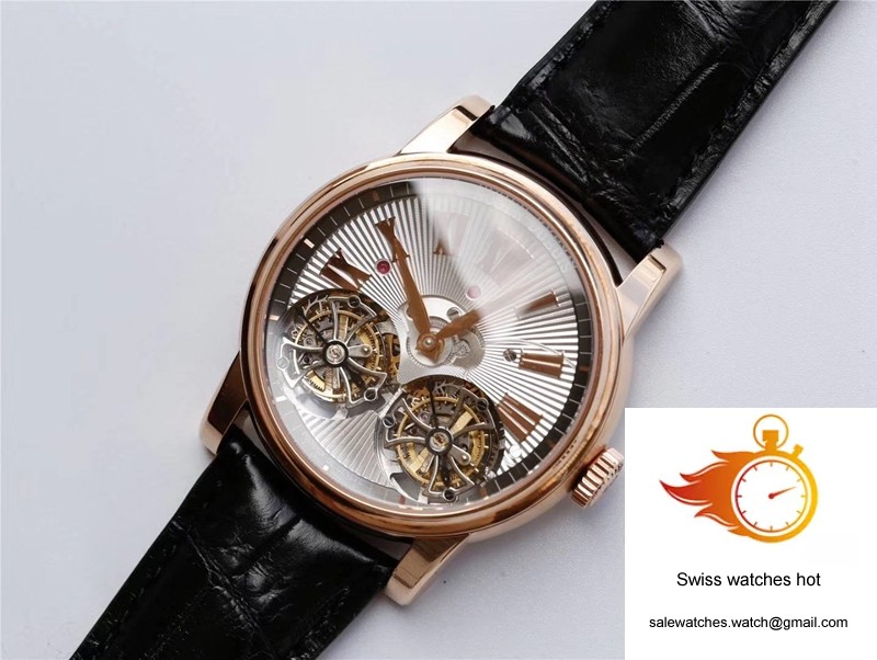 Roger Dubuis Hommage RDDBHO0562 Double Flying tourbillon JB Factory Silver Dial 3 Roger Dubuis Hommage RDDBHO0562 Double Flying tourbillon JB Factory Silver Dial 3