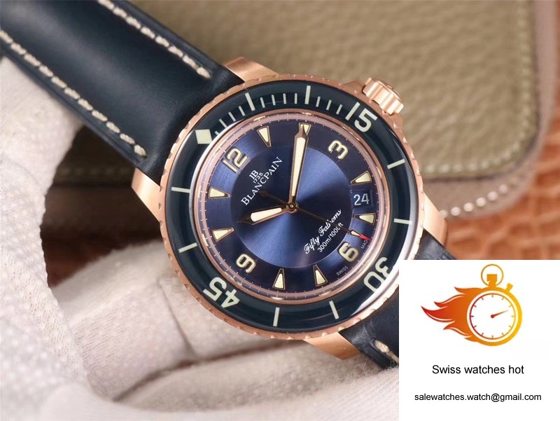 Blancpain Fifty Fathoms 5015-3603C-63B ZF Factory Blue Dial 3 Blancpain Fifty Fathoms 5015-3603C-63B ZF Factory Blue Dial 3