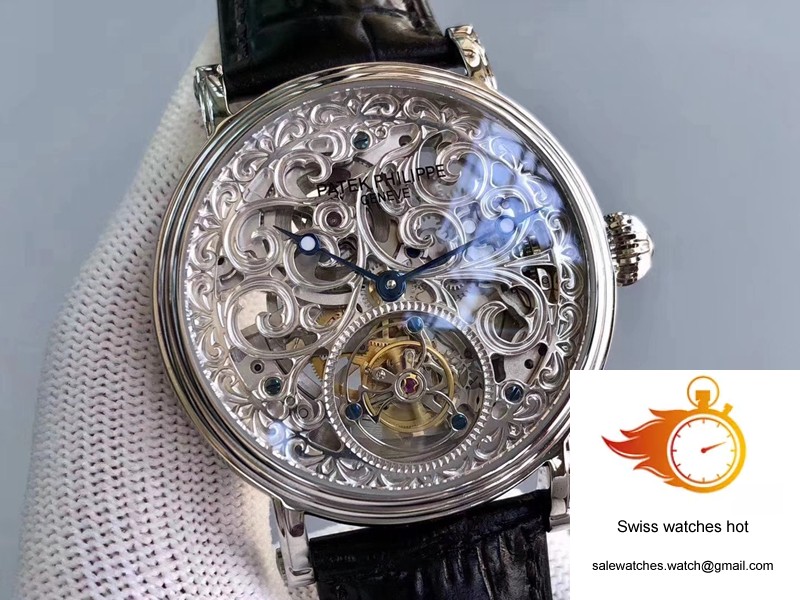 Patek Philippe Tourbillon 316L Stainless Steel Skeleton Dial 3 Patek Philippe Tourbillon 316L Stainless Steel Skeleton Dial 3