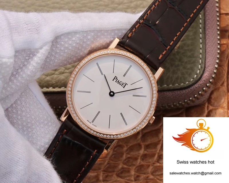 Piaget Altiplano Mecanique P10584 G0A36125 MKS Factory Rose Gold Diamond Bezel 3 Piaget Altiplano Mecanique P10584 G0A36125 MKS Factory Rose Gold Diamond Bezel 3