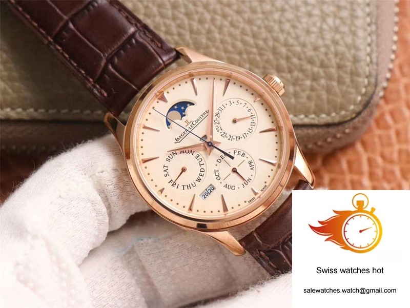 Jaeger-LeCoultre Master Ultra Thin Moon Perpetual Calendar 1302520 V9 Factory Rose Gold Case 3 Jaeger-LeCoultre Master Ultra Thin Moon Perpetual Calendar 1302520 V9 Factory Rose Gold Case 3