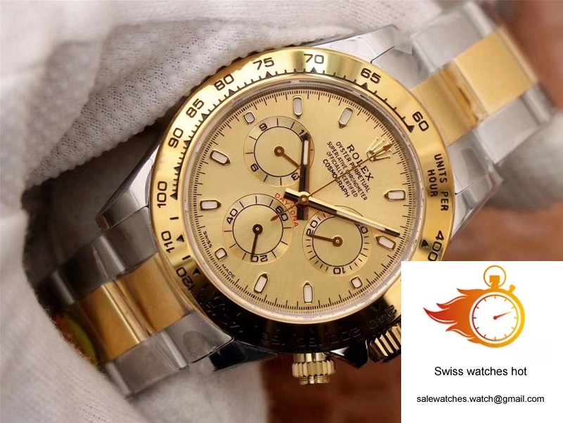 Rolex Daytona Cosmograph m116503-0003 Noob Factory Gold Dial 3 Rolex Daytona Cosmograph m116503-0003 Noob Factory Gold Dial 3