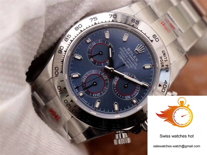 Rolex Daytona Cosmograph 116509-78599 Noob Factory Blue Dial 3 Rolex Daytona Cosmograph 116509-78599 Noob Factory Blue Dial 3