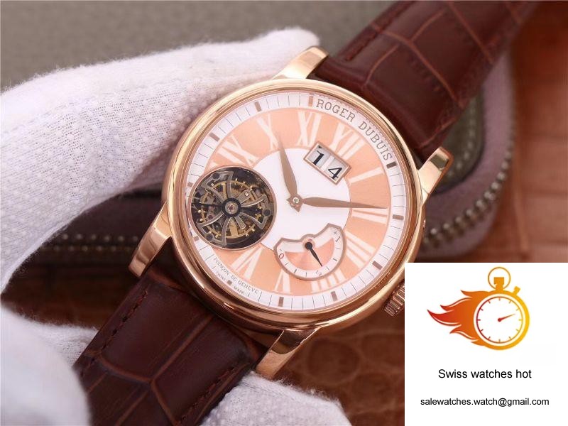 JB Factory Roger Dubuis Hommage Flying Tourbillon RDDBHO0568 Pink 3 JB Factory Roger Dubuis Hommage Flying Tourbillon RDDBHO0568 Pink 3