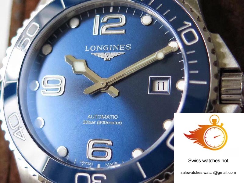 Longines HydroConquest L3.841.4.96.6 ZF Factory 41MM 3 Longines HydroConquest L3.841.4.96.6 ZF Factory 41MM 3