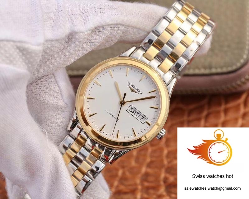Longines Flagship Automatic Double Calendar L4.899.3.22.7 3 Longines Flagship Automatic Double Calendar L4.899.3.22.7 3