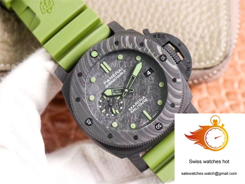 VS Factory Panerai Submersible Marina Militare Carbotech 47MM PAM00961 3 VS Factory Panerai Submersible Marina Militare Carbotech 47MM PAM00961 3