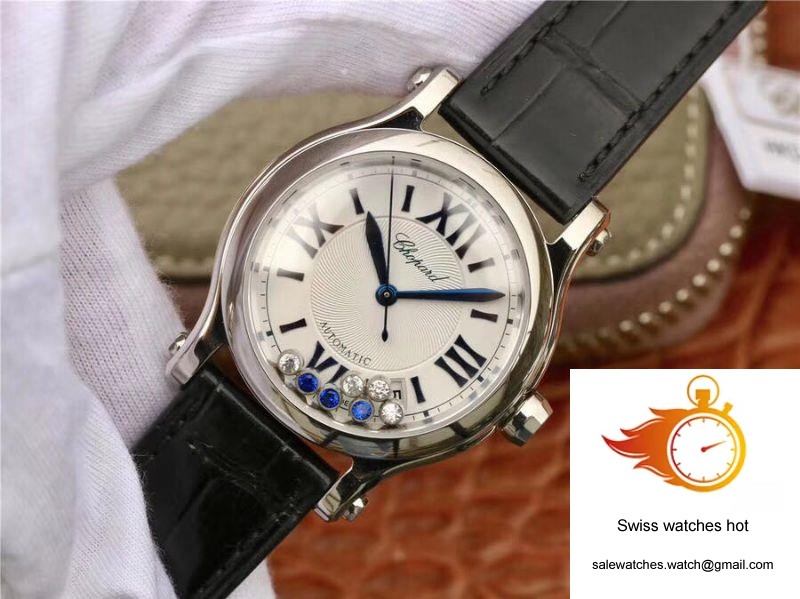 Chopard Happy Sport 36MM Automatic Stainless Steel Diamonds YF Factory 278559-3001 3 Chopard Happy Sport 36MM Automatic Stainless Steel Diamonds YF Factory 278559-3001 3