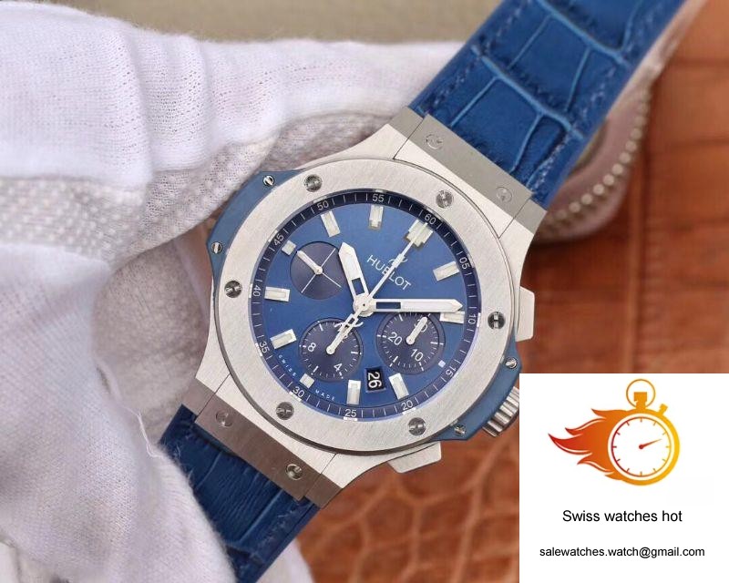Hublot Big Bang Classic Fusion Chronograph 44mm 301.SX.7170.LR V6 Factory Blue Dial 3 Hublot Big Bang Classic Fusion Chronograph 44mm 301.SX.7170.LR V6 Factory Blue Dial 3
