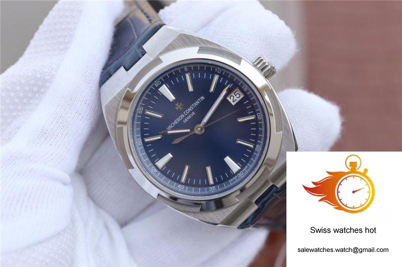 Vacheron Constantin Overseas 47040 JJ Factory Leather Strap Blue Dial 3 Vacheron Constantin Overseas 47040 JJ Factory Leather Strap Blue Dial 3