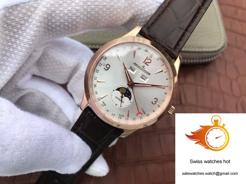 Jaeger-LeCoultre Master Calendar 1552520 KM Facrory Silver Dial 3 Jaeger-LeCoultre Master Calendar 1552520 KM Facrory Silver Dial 3