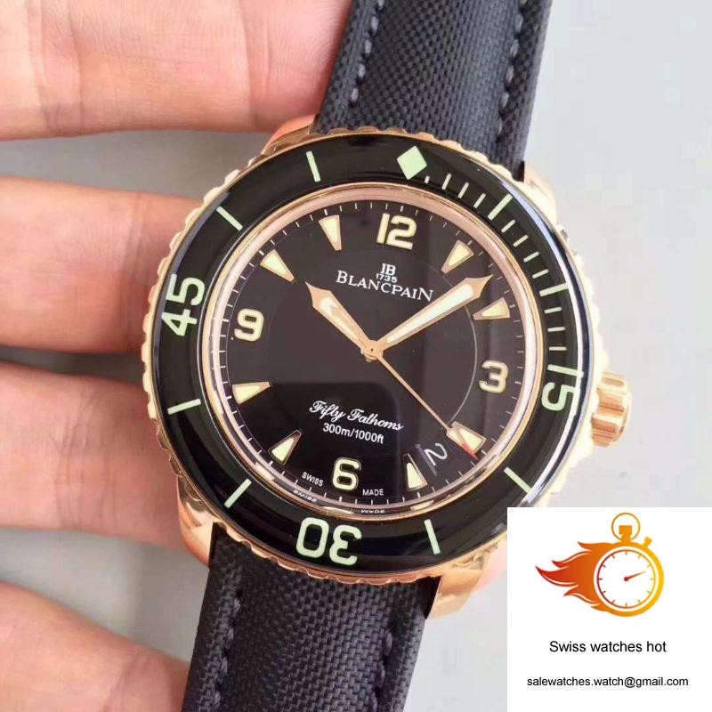Blancpain Fifty Fathoms 5015-3630-52 ZF Factory Black Dial 3 Blancpain Fifty Fathoms 5015-3630-52 ZF Factory Black Dial 3