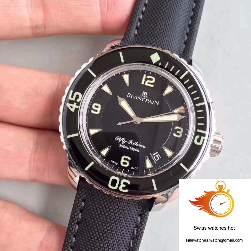 Blancpain Fifty Fathoms 5015-1130-52 ZF Factory Black Dial 3 Blancpain Fifty Fathoms 5015-1130-52 ZF Factory Black Dial 3