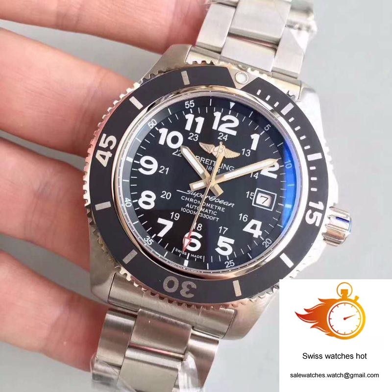 Breitling Superocean II 44MM A17392D7/BD68/162A GF Factory Deep Blue Dial 3 Breitling Superocean II 44MM A17392D7/BD68/162A GF Factory Deep Blue Dial 3