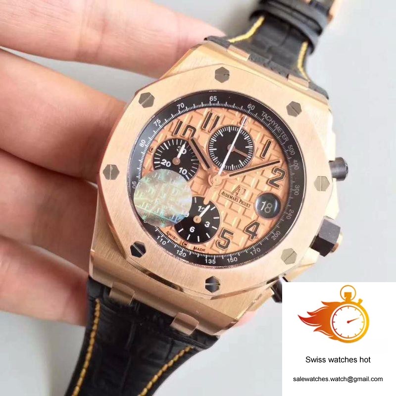 Audemars Piguet Royal Oak Offshore 26470OR.OO.A002CR.01 JF Factory V2 Gold Dial 3 Audemars Piguet Royal Oak Offshore 26470OR.OO.A002CR.01 JF Factory V2 Gold Dial 3