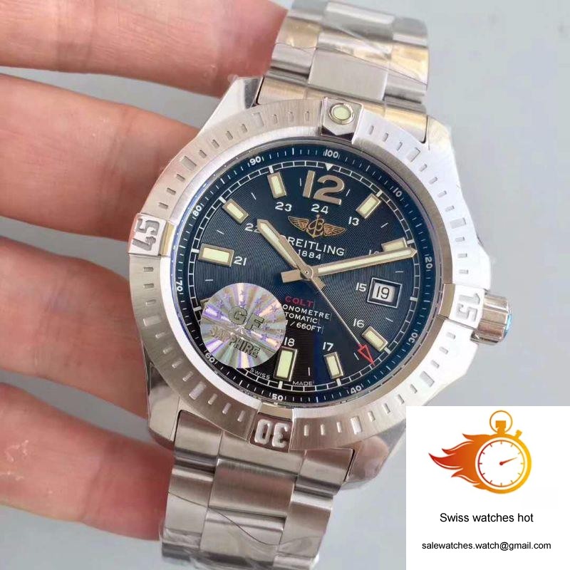 Breitling Colt Automatic 44MM A1738811-BD44-173A GF Factory Black Dial 3 Breitling Colt Automatic 44MM A1738811-BD44-173A GF Factory Black Dial 3