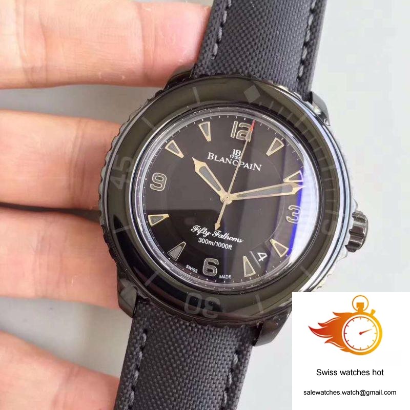 Blancpain Fifty Fathoms Dark Knight 5015-11C30-52A ZF Factory Black Dial 3 Blancpain Fifty Fathoms Dark Knight 5015-11C30-52A ZF Factory Black Dial 3
