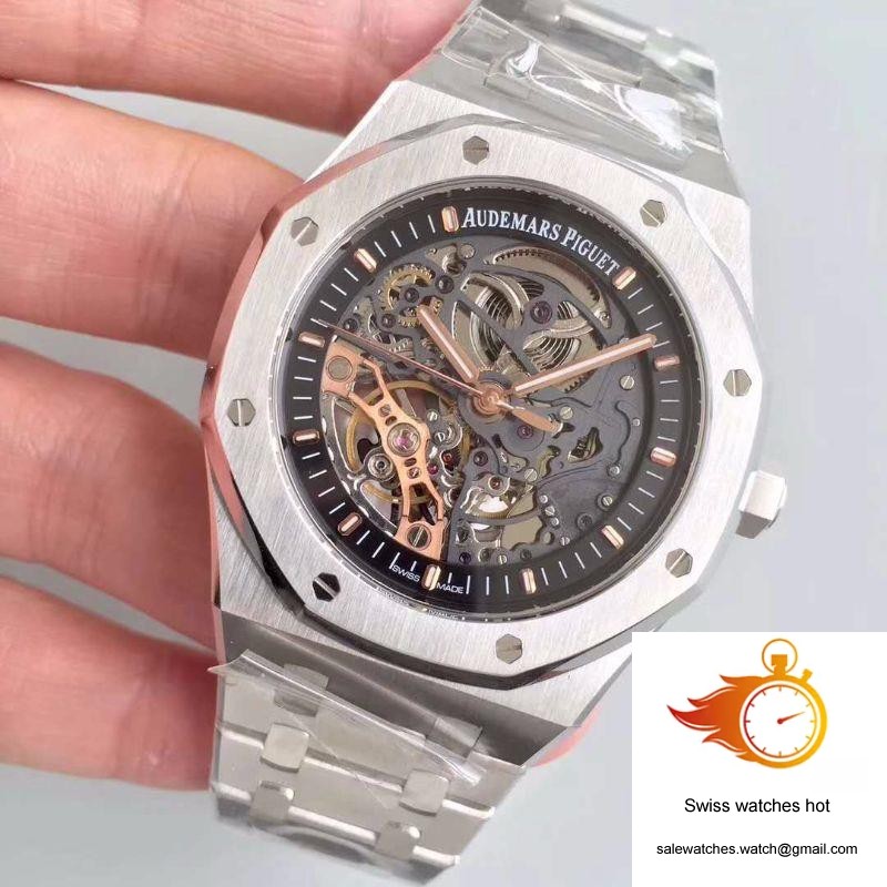 Audemars Piguet Royal Oak 15407ST.OO.1220ST.01 JF Factory Skeleton Dial 3 Audemars Piguet Royal Oak 15407ST.OO.1220ST.01 JF Factory Skeleton Dial 3