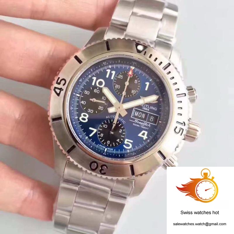 Breitling Superocean Chronograph Steelfish A13341C3/C893/227X/A20BASA.1 Blue Dial 3 Breitling Superocean Chronograph Steelfish A13341C3/C893/227X/A20BASA.1 Blue Dial 3