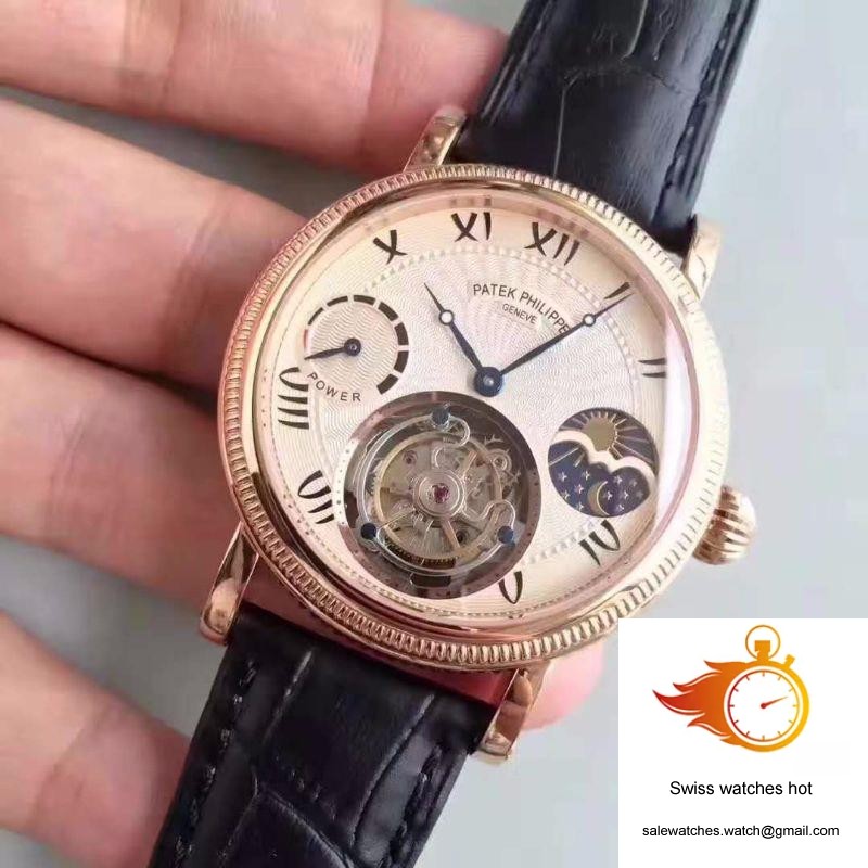 Patek Philippe Moonphase Tourbillon 18K Rose Gold Dial 3 Patek Philippe Moonphase Tourbillon 18K Rose Gold Dial 3