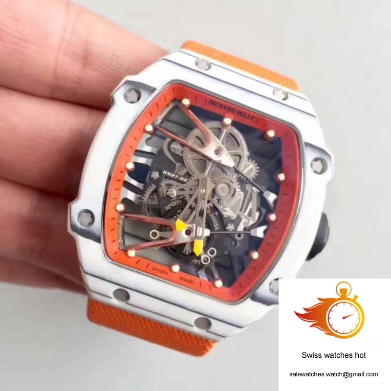 Richard Mille RM27-02 Forged Carbon Black and Skeleton Dial 3 Richard Mille RM27-02 Forged Carbon Black and Skeleton Dial 3