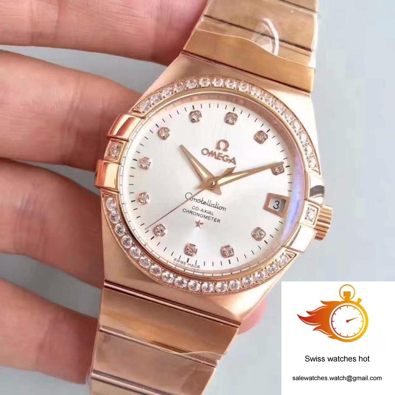 Omega Constellation 123.25.38.21.52.001 38MM 3S Factory Rhodium Dial 3 Omega Constellation 123.25.38.21.52.001 38MM 3S Factory Rhodium Dial 3