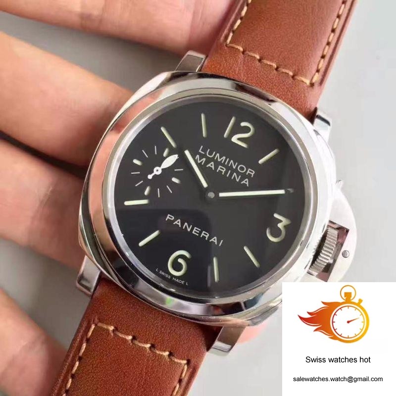 Panerai Luminor Marina PAM 111 Noob Factory Black Dial 3 Panerai Luminor Marina PAM 111 Noob Factory Black Dial 3