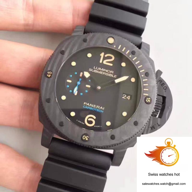 Panerai Luminor Submersible 1950 PAM616 VS Factory V3 Black Dial 3 Panerai Luminor Submersible 1950 PAM616 VS Factory V3 Black Dial 3