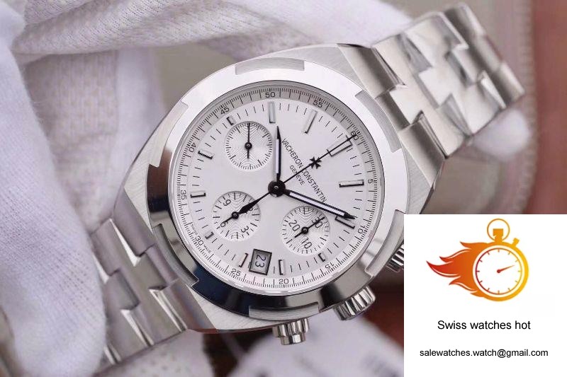 Vacheron Constantin Overseas Chronograph 5500V/110A-B075 8F Factory Silver Dial 3 Vacheron Constantin Overseas Chronograph 5500V/110A-B075 8F Factory Silver Dial 3