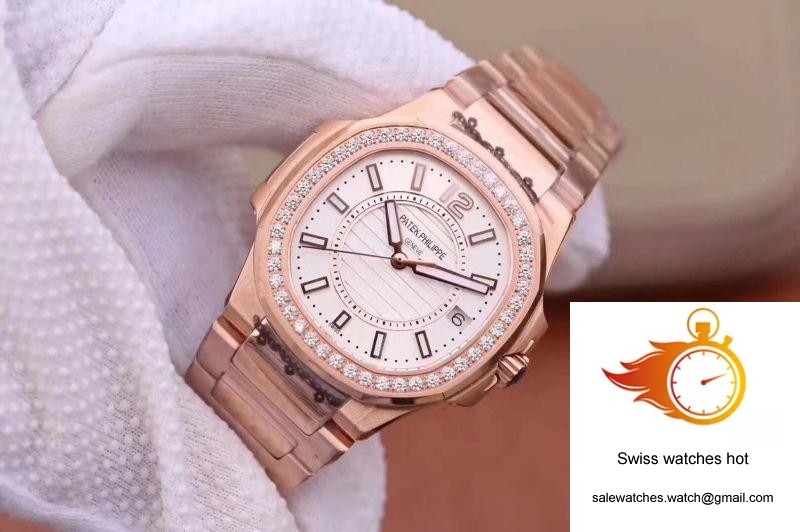 Patek Philippe Nautilus Ladies 7010/1R-011 Silver Dial 3 Patek Philippe Nautilus Ladies 7010/1R-011 Silver Dial 3