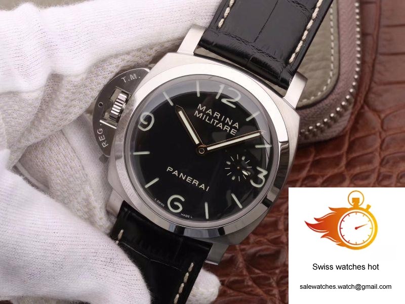 Panerai Luminor Marina Militare PAM 217 XF Factory Black Dial 3 Panerai Luminor Marina Militare PAM 217 XF Factory Black Dial 3