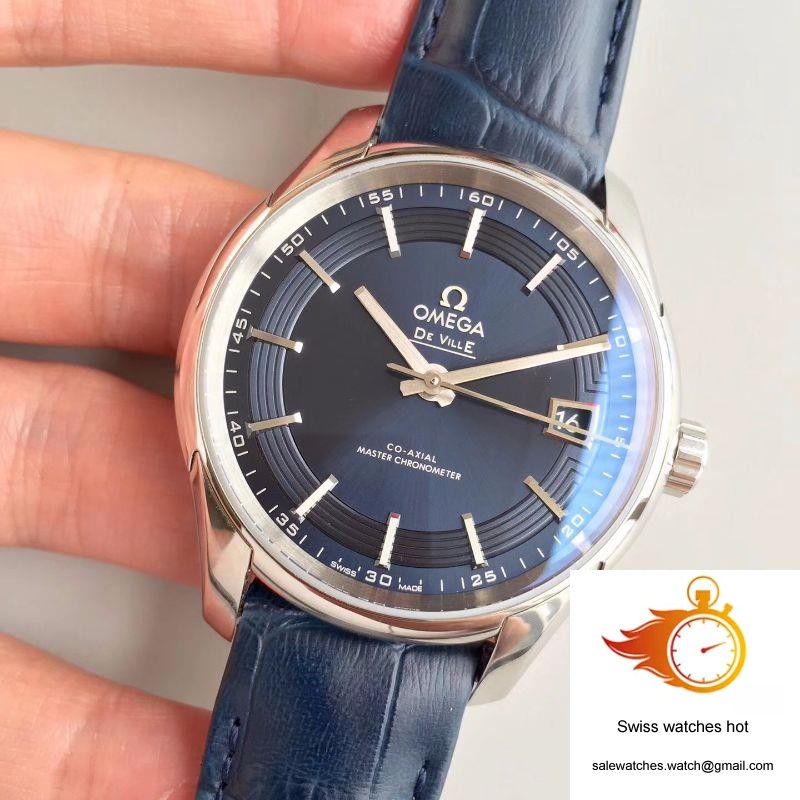 Omega De Ville Hour Vision Co-Axial 41MM 431.33.41.21.03.001 3S Factory Blue Dial 3 Omega De Ville Hour Vision Co-Axial 41MM 431.33.41.21.03.001 3S Factory Blue Dial 3