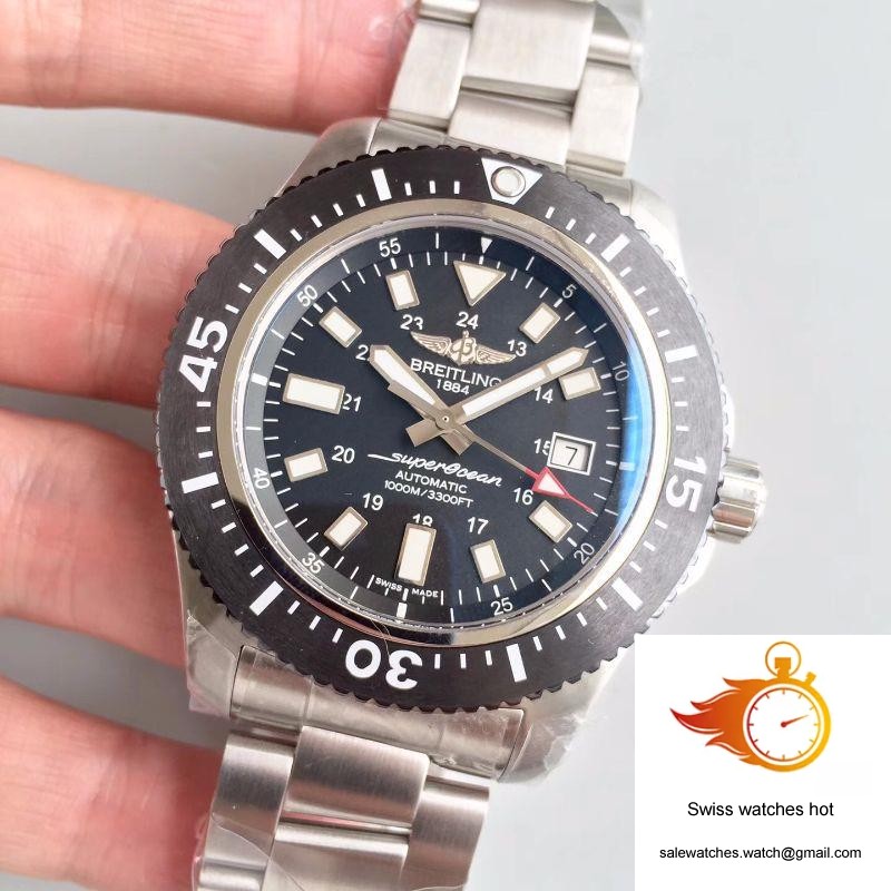 Breitling Superocean 44 Special Y1739310/BF45/162A GF Factory Black Dial 3 Breitling Superocean 44 Special Y1739310/BF45/162A GF Factory Black Dial 3