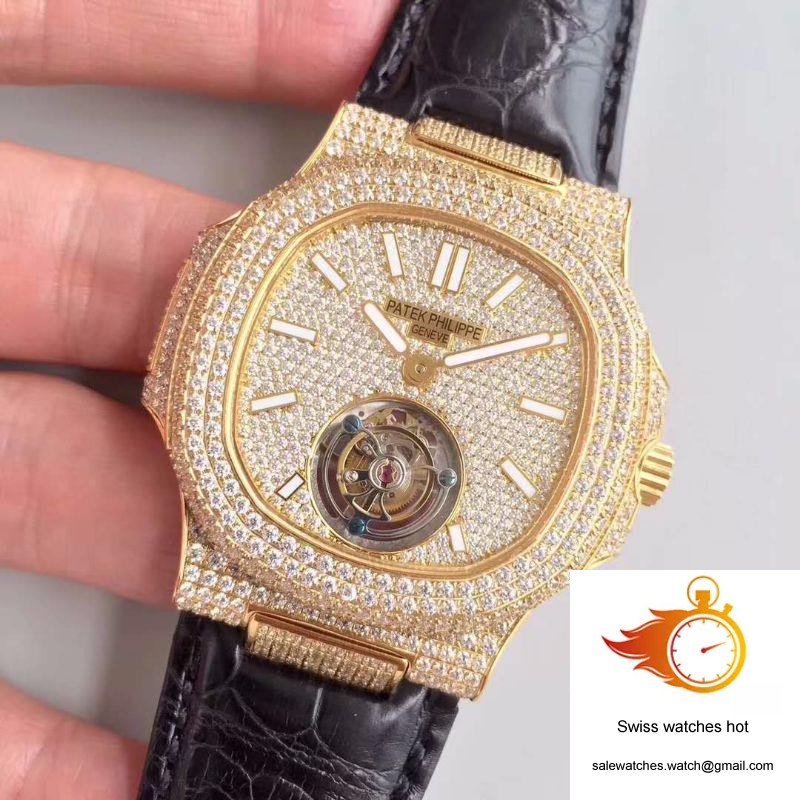 Patek Philippe Nautilus Jumbo 5711 Diamond Dial Tourbillon R8 Factory 3 Patek Philippe Nautilus Jumbo 5711 Diamond Dial Tourbillon R8 Factory 3