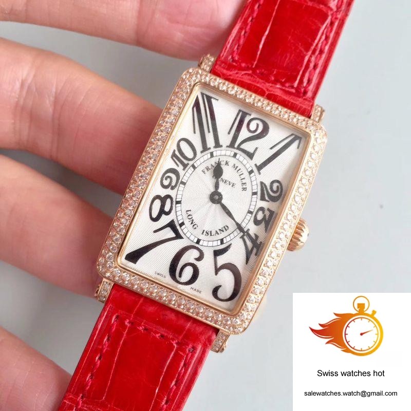 Franck Muller Ladies Long Island 1952 952 QZ D CD GF Factory Silver Dial 3 Franck Muller Ladies Long Island 1952 952 QZ D CD GF Factory Silver Dial 3