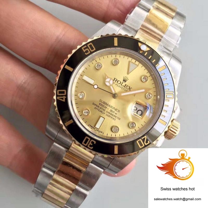 Rolex Submariner Date 116613LN 2018 Noob Factory V8 Champagne Dial 3 Rolex Submariner Date 116613LN 2018 Noob Factory V8 Champagne Dial 3