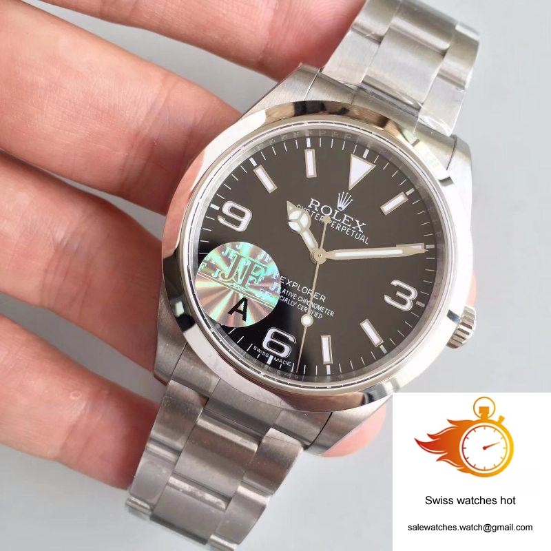 Rolex Air King M116900-0002 JF Factory Black Dial 3 Rolex Air King M116900-0002 JF Factory Black Dial 3