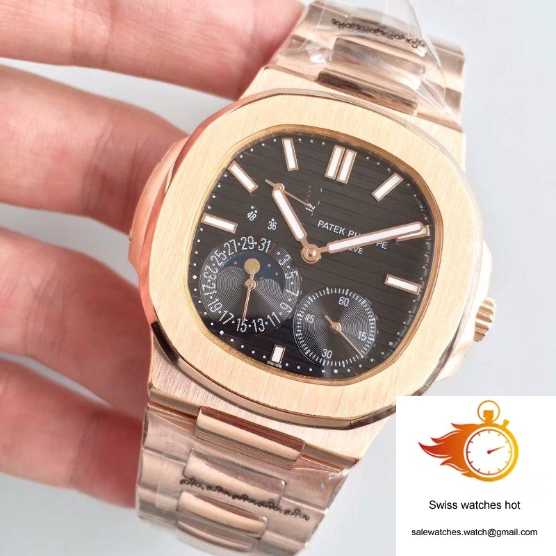 Patek Philippe Nautilus Moonphase 5712R-001 Black Dial 3 Patek Philippe Nautilus Moonphase 5712R-001 Black Dial 3