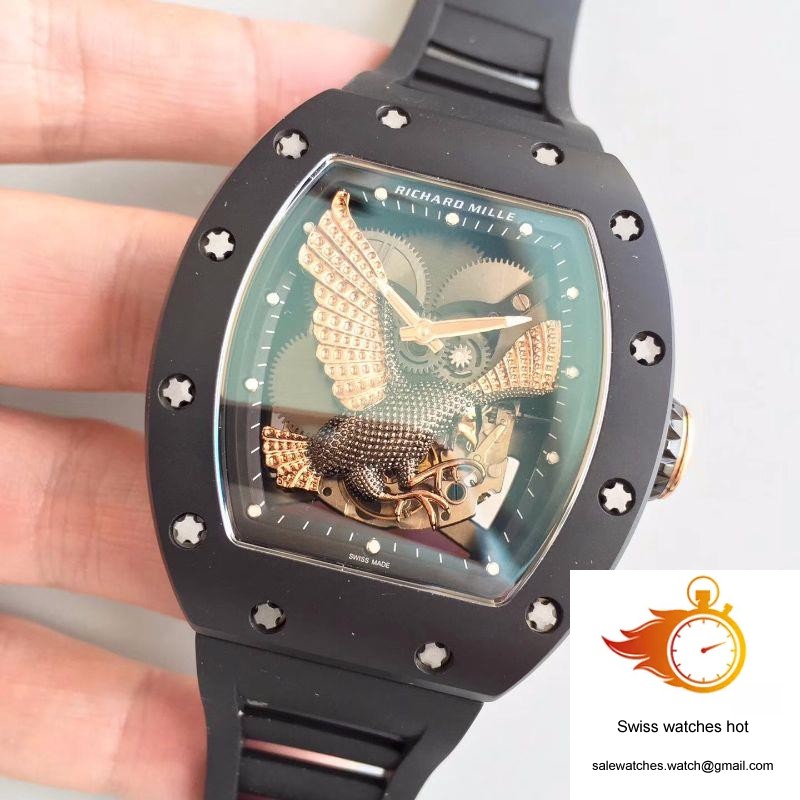 Richard Mille RM023 Rose Gold Eagle Skeleton Dial 3 Richard Mille RM023 Rose Gold Eagle Skeleton Dial 3