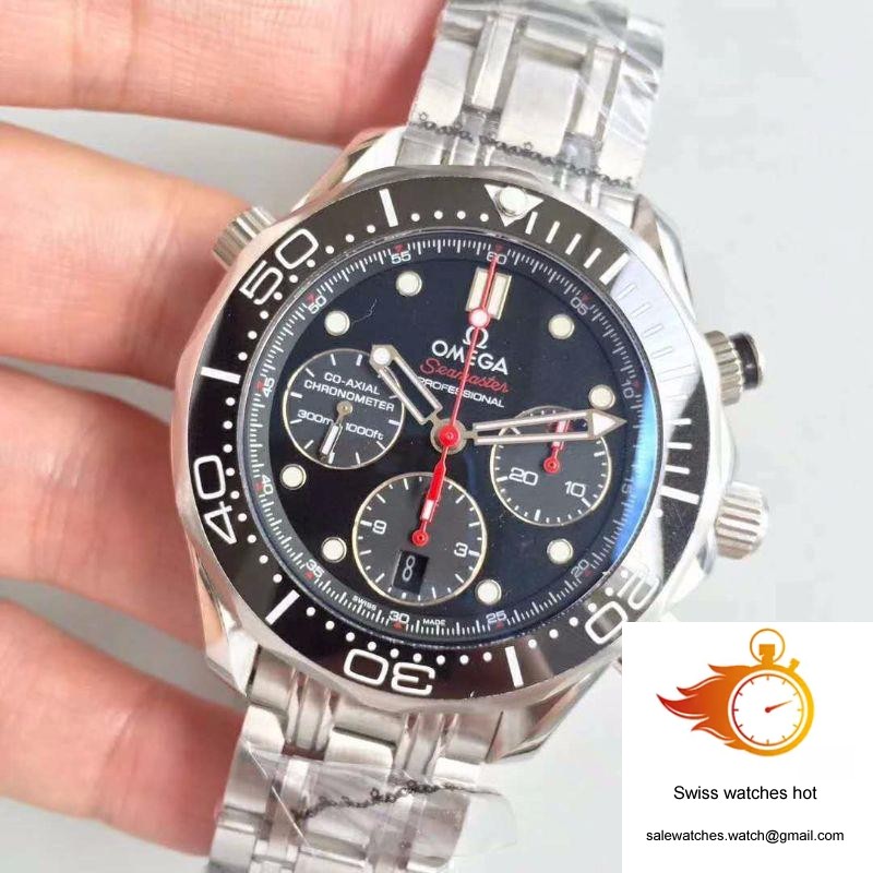 Omega Seamaster Diver 300M Co-Axial Chronograph 44MM 212.30.44.50.01.001 V2 Black Dial 3 Omega Seamaster Diver 300M Co-Axial Chronograph 44MM 212.30.44.50.01.001 V2 Black Dial 3